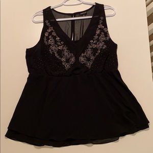Torrid size 00 beaded tank